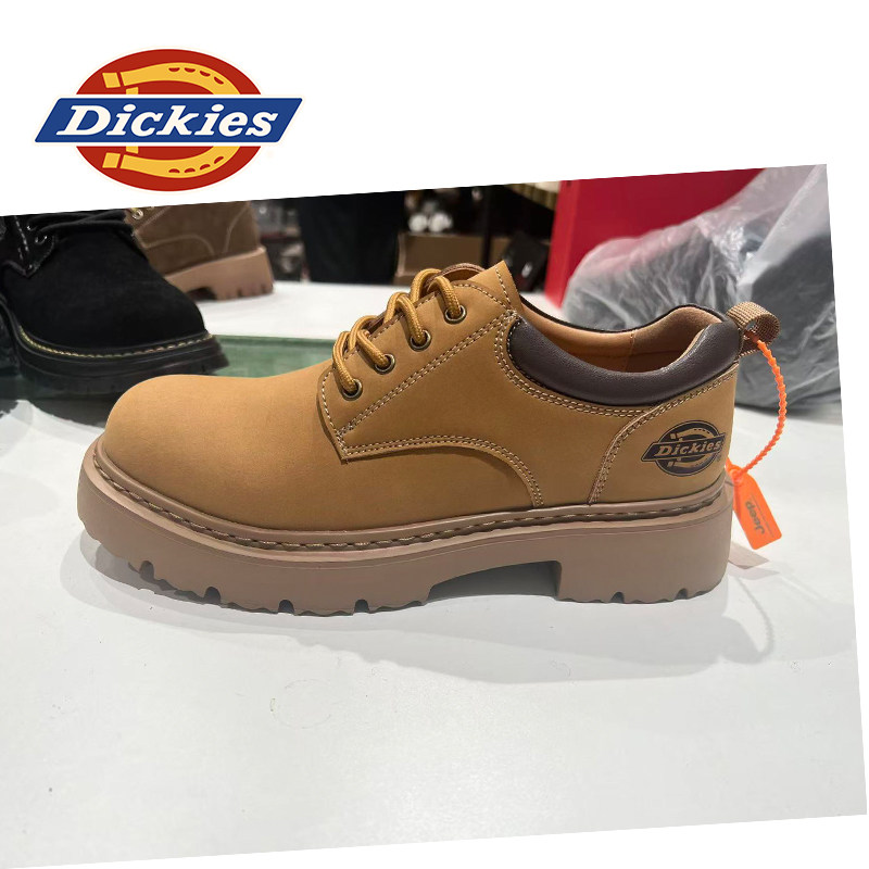 Dickies增高厚底工装马丁靴男