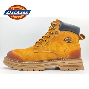 Dickies官方正品大黄靴男2026新款潮流百搭马丁靴厚底系带工装鞋