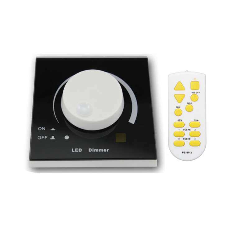 厂家销售 100W 86型 红外遥控开关 超小维持电流 led可控硅调光器