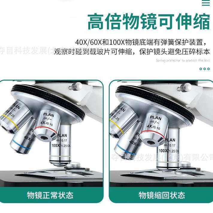 平场无限远物镜奥林巴斯高档显微镜PLAN20.2MMRMS生物显微镜镜头