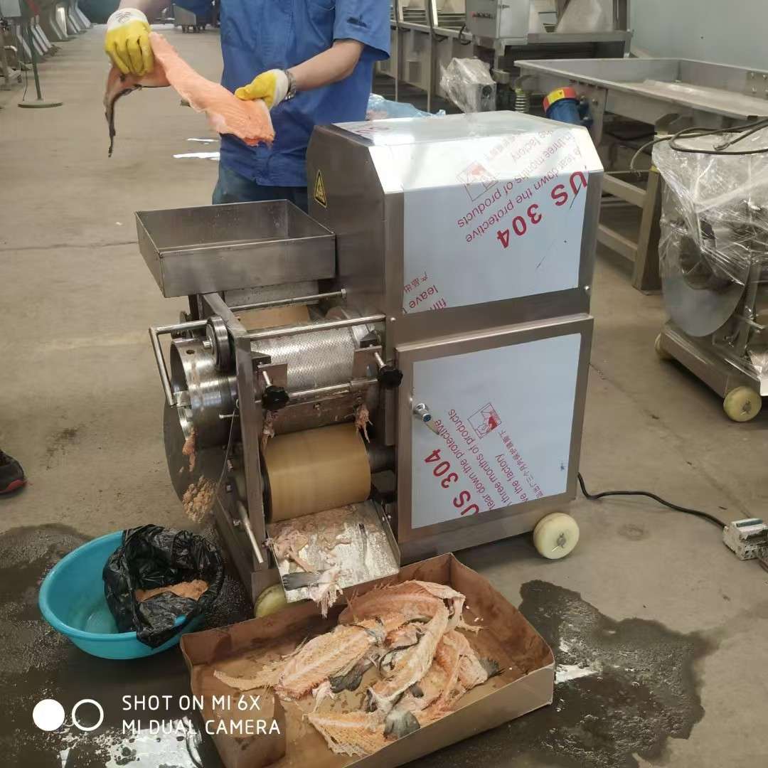 鱼丸加工机器 采集黄花鱼机器 去皮去刺鱼机器 现货供应