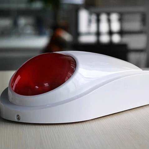 无线声光警号可以直接配报警器使用wireless flash siren电池版