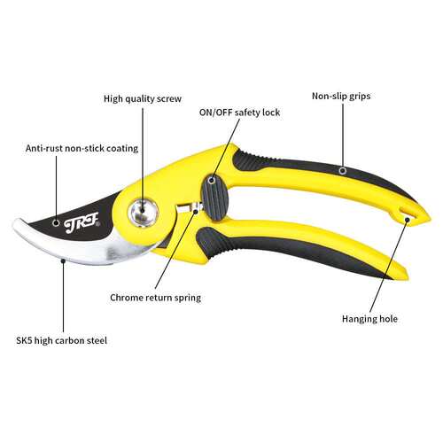 Garden scissors Bypass Pruner pruning shears flower shears