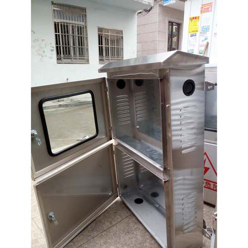 厂家供应不锈钢配电箱 700X400X180 户外光伏并网配电箱电表箱