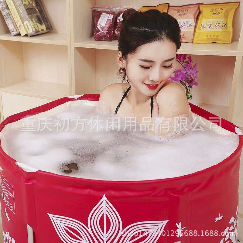 直销水美颜儿童加厚洗澡桶成人沐