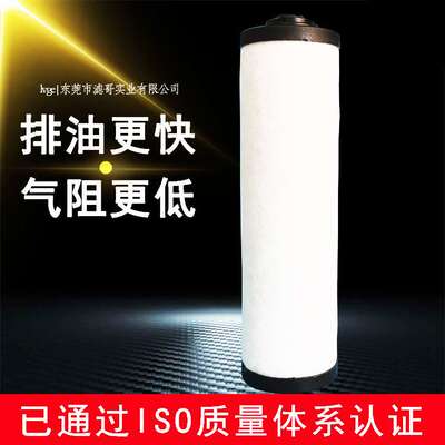 BUSCH普旭排气过滤器油雾分离器0532140157兼容:RA0025-0100F滤芯