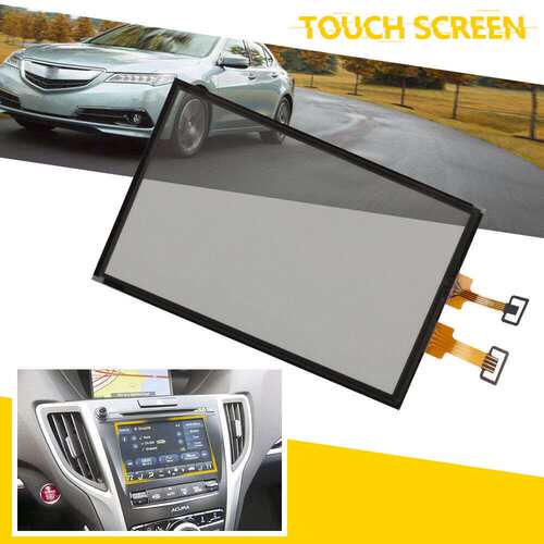 7Touch Screen Glass Digitizer For 14-16 Acura MDX TLX Naviga