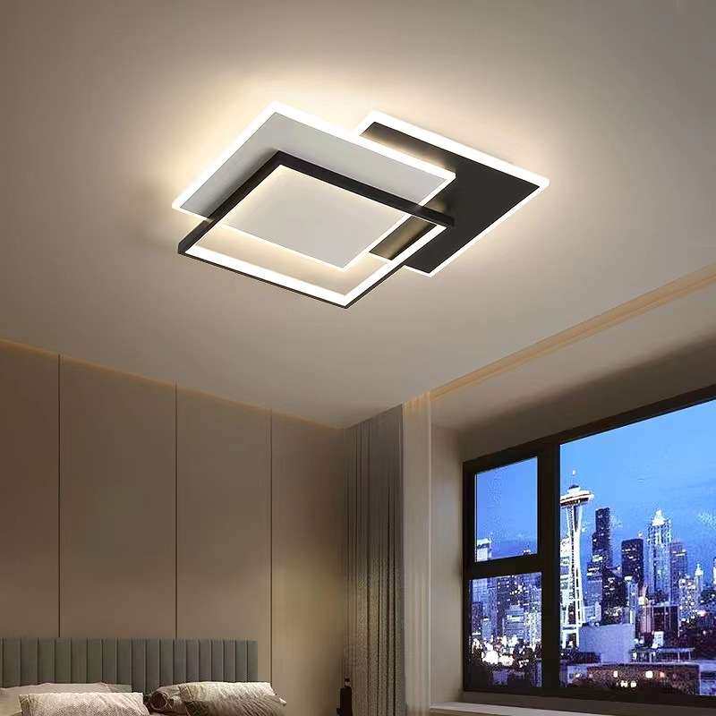 led吸顶灯 客厅卧室餐厅书房灯简约现代大气轻奢家用灯具套餐组合