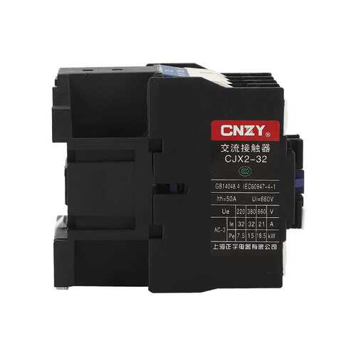 CJX2-32008 25008 四级交流接触器 2常开2常闭过载保护交流接触器