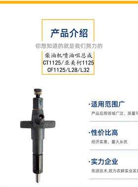 鑫亚亚美柯柴油机喷油嘴总成 ct1125l28l32cf1125柴油机529油咀