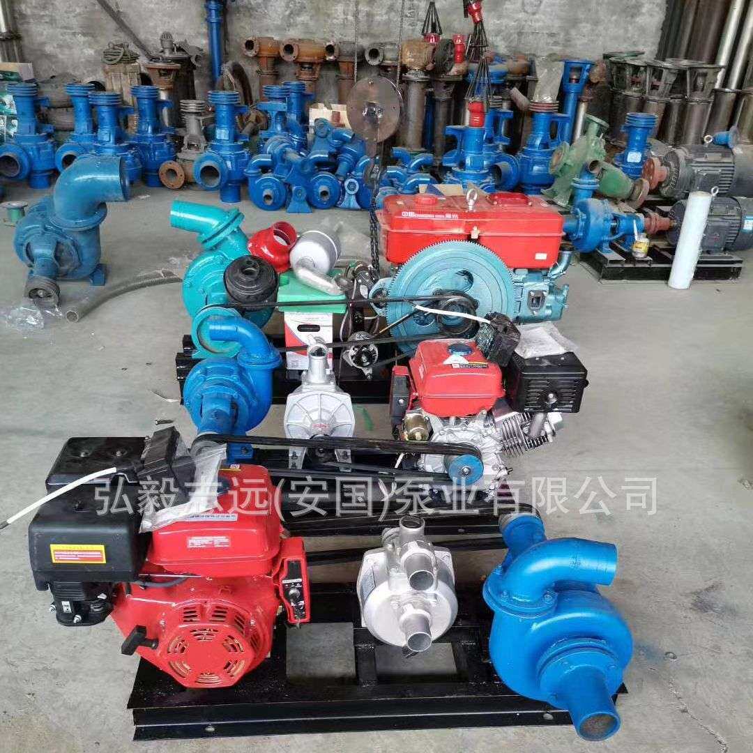 NB卧式抽沙泵3寸4寸6寸洗沙污水打井清淤泵柴油机吸沙泵厂家