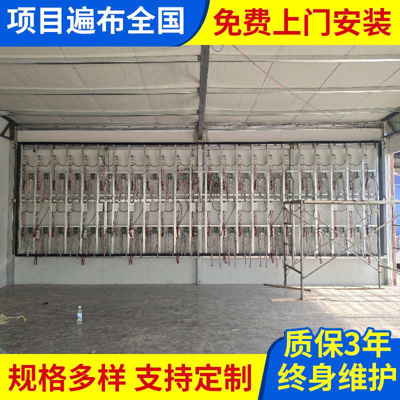led全彩显示屏 地铁站高清LED广告屏 商场室内小间距电子屏