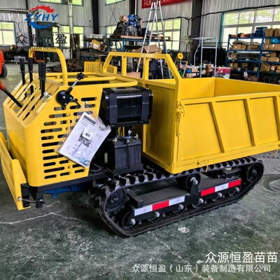 爬山虎全地形履带自卸载重车