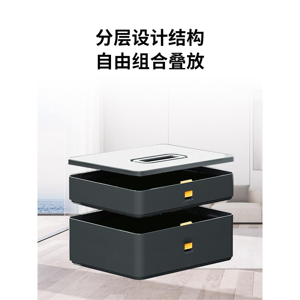 工具箱收纳盒五金大号工业级家用手提式上下层车载多功能电工维修