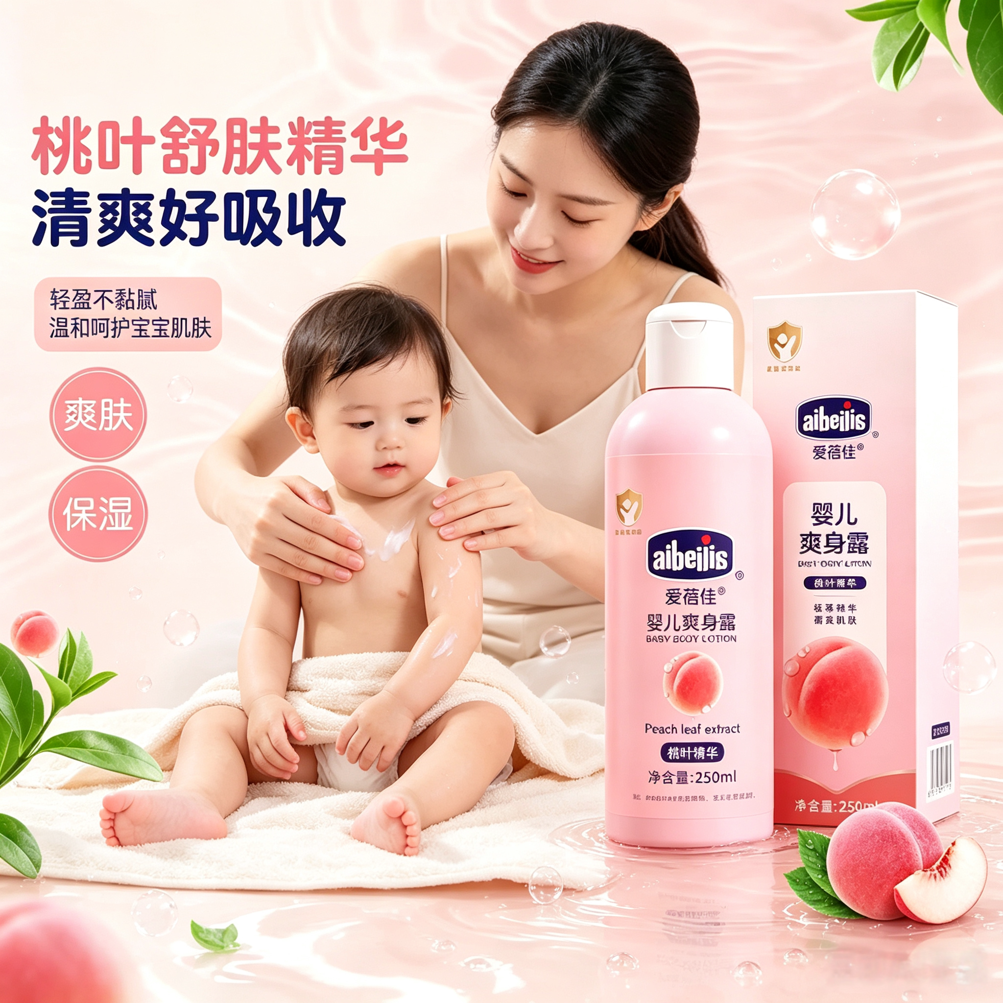 儿童柔顺洗发水弱酸爱蓓佳3至15岁顺滑去毛躁洗发液500ml