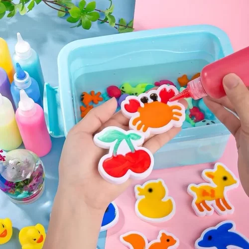 【下单立减50】【六一玩具】创意手工diy水玩具亲子互动想象益智