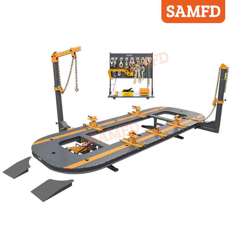 SAMFD工厂出口整板切割插孔大梁校正仪汽车钣金平台工具维修