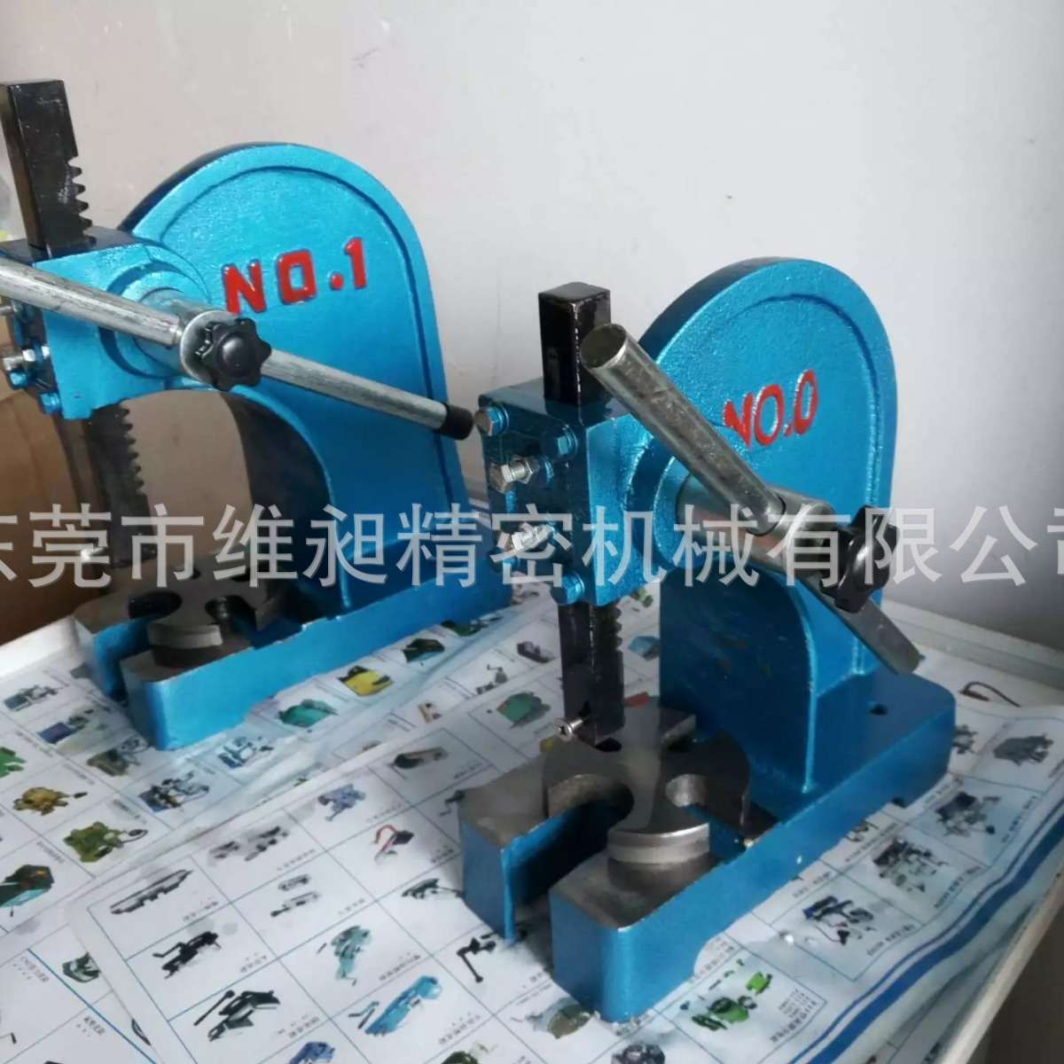供应东莞压力机 手动压力机 手动压床VC-1T/2T/3T/5T手压机手啤机