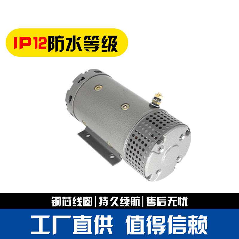 供应24v4000w液压动力单元汽车尾板升降平台有刷直流电机大功率