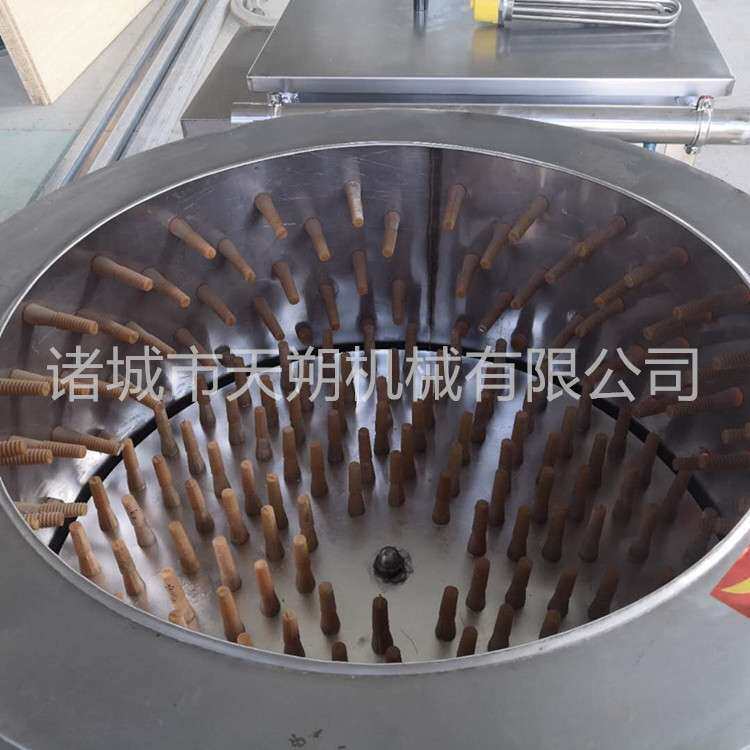 家禽鸡鸭筒式脱毛机电动圆筒脱羽机中小型拔毛机煺毛机脱鸡毛设备