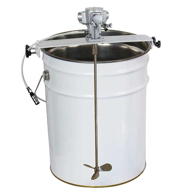 油桶气动马达搅拌机油漆涂料空气搅拌器高速分散机防爆电动混合机
