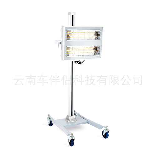 戴卡CH-2红外短波烤灯360度转动LED 显示 数字时钟采用铝合金材料