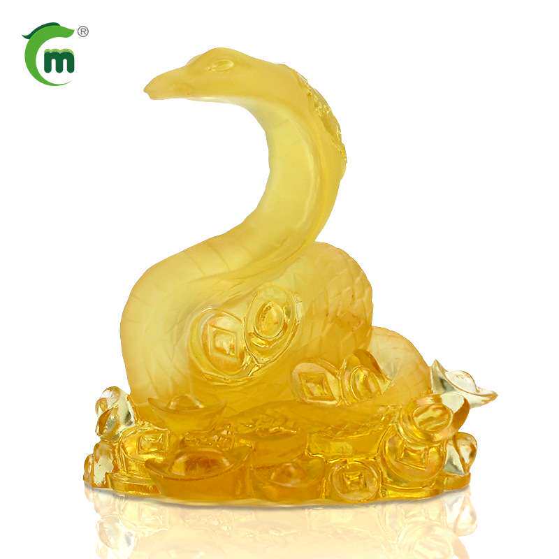 中式琉璃十二生肖吉祥物全套鼠牛虎兔龙蛇马羊猴鸡狗猪工艺品