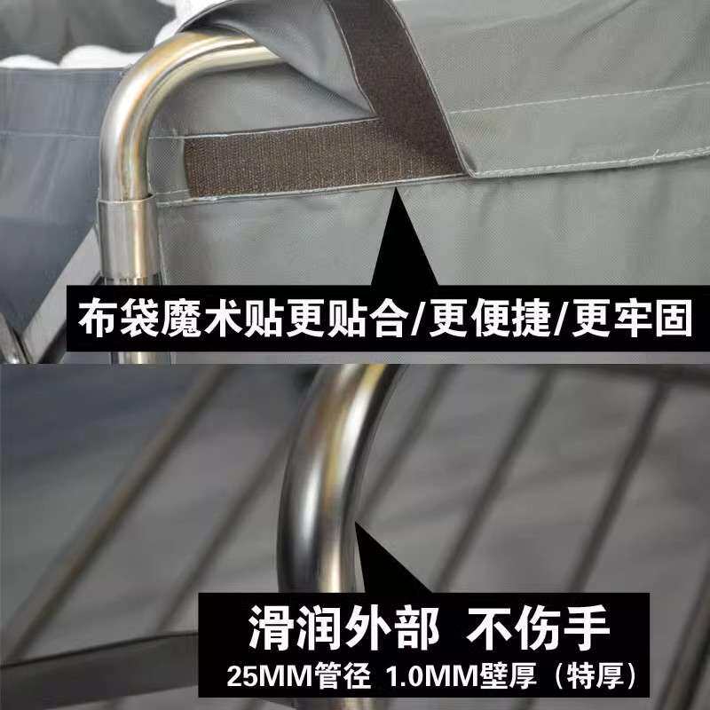 折叠布草车不锈钢清洁静音手推车酒店宾馆客房用车保洁房口车