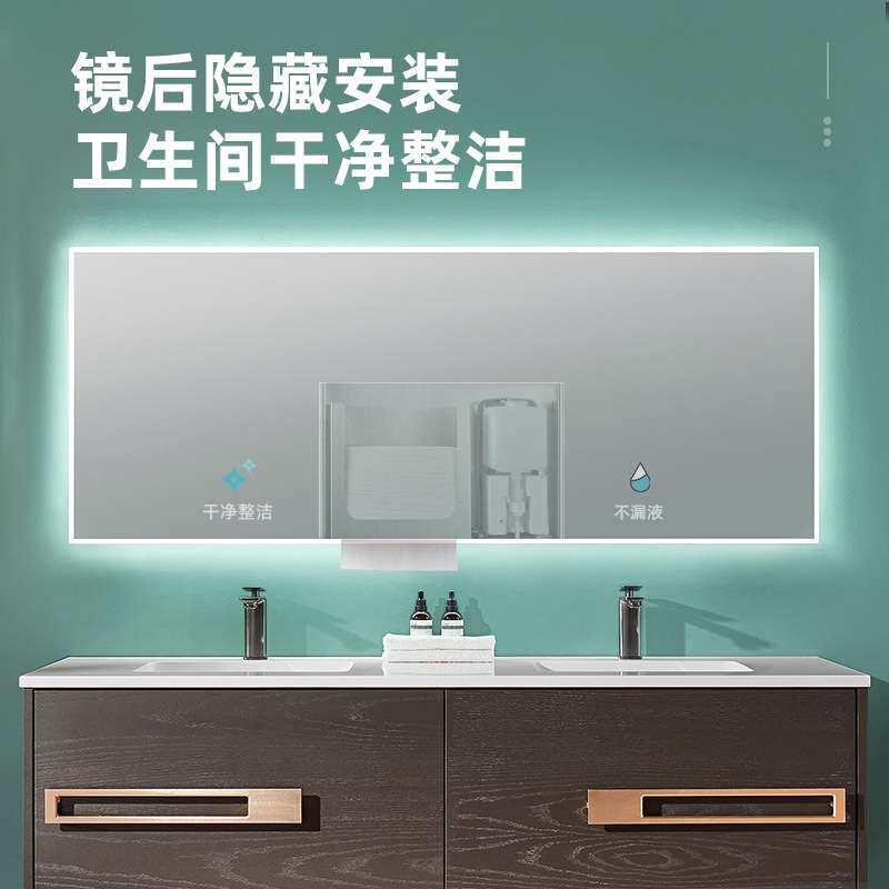 304镜后擦手纸巾架装嵌入式擦手纸架镜后纸巾盒不锈钢暗藏洗手液