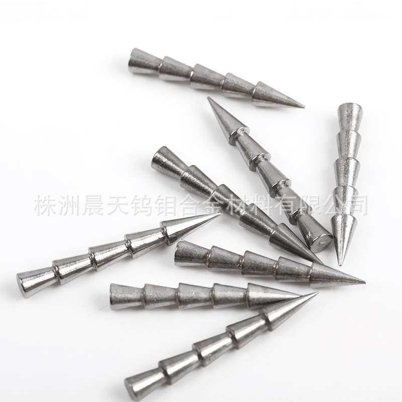 钨钢插铅高比重面条虫软饵插针钨合金配件钨钢插针现货 【全】