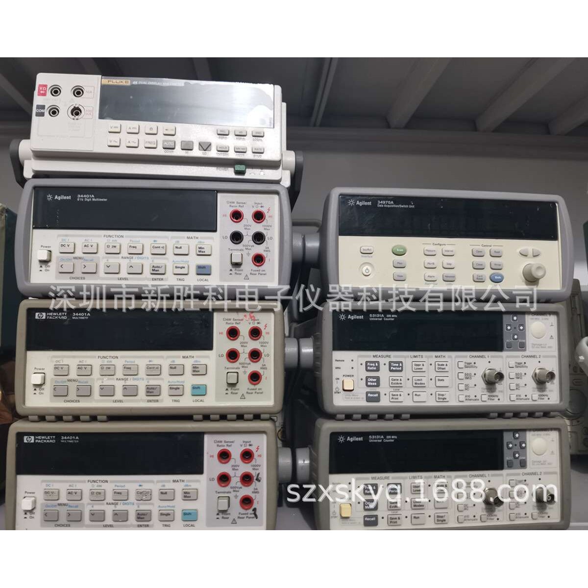 爱德万ADVANTEST R6871E-DC 七位半高精度电阻表 台式万用表
