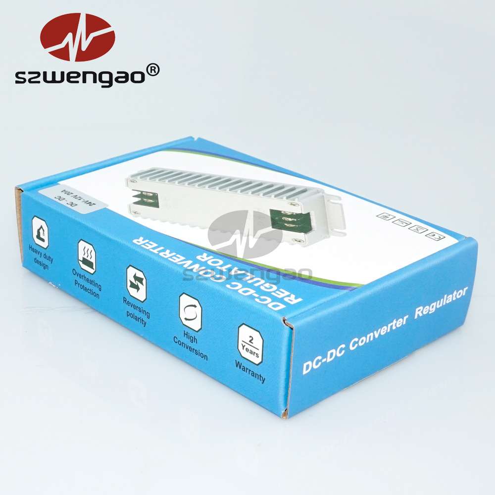 【工厂直销】高品质降压器36V 48V转24V 10A 20A直流电源转换器