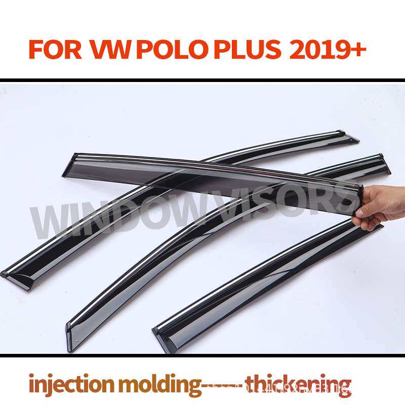 适用大众波罗晴雨挡雨板车窗雨挡VW Polo AW-BZ 2019Window visor