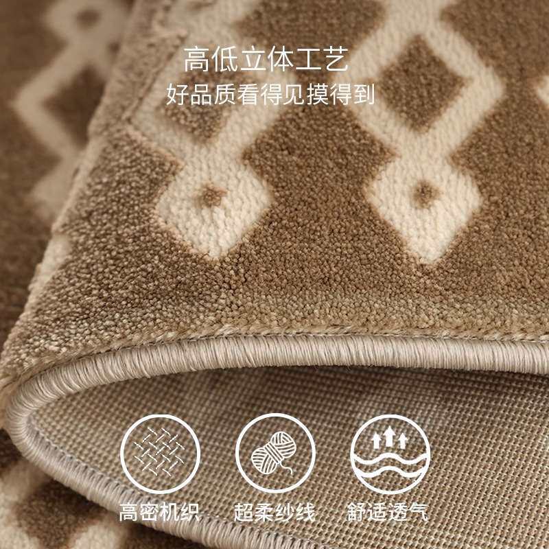 入户门地垫进门门垫家用客厅卧室地毯浴室防滑脚垫室内耐脏厚垫子