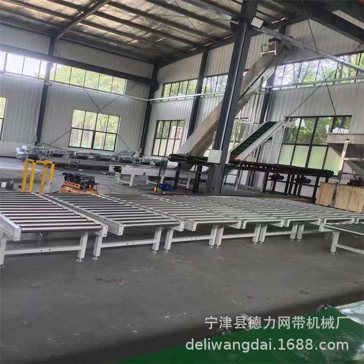 不锈钢滚筒线传送带电商物流无动力流水线生产线组装输送机