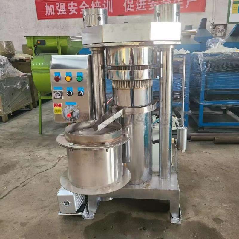 凯创液压式榨油机蓖麻子亚麻籽带壳核桃压榨油机立式固液分离机