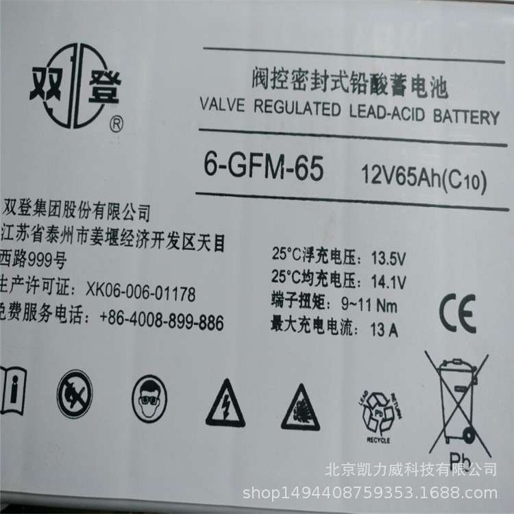 太阳能用 双登12V100AH ups电池 储能电池 12v100ah蓄电池