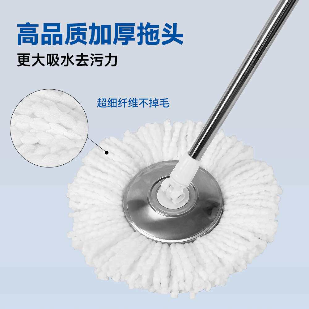 索邦2025新款家用旋转脱水桶拖把免手洗一拖净自拧水懒人神器拖布