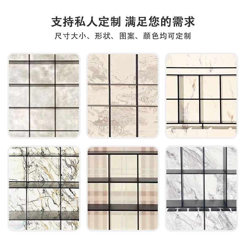 新品发光板酒柜亚克力背景led导光板 超薄大理石纹理亚克力导光板