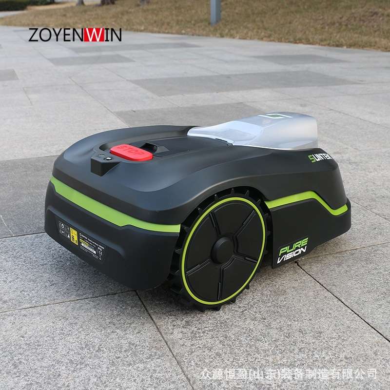 智能遥控全地形R1000型四轮式手机App割草机 园林绿化除草机器人