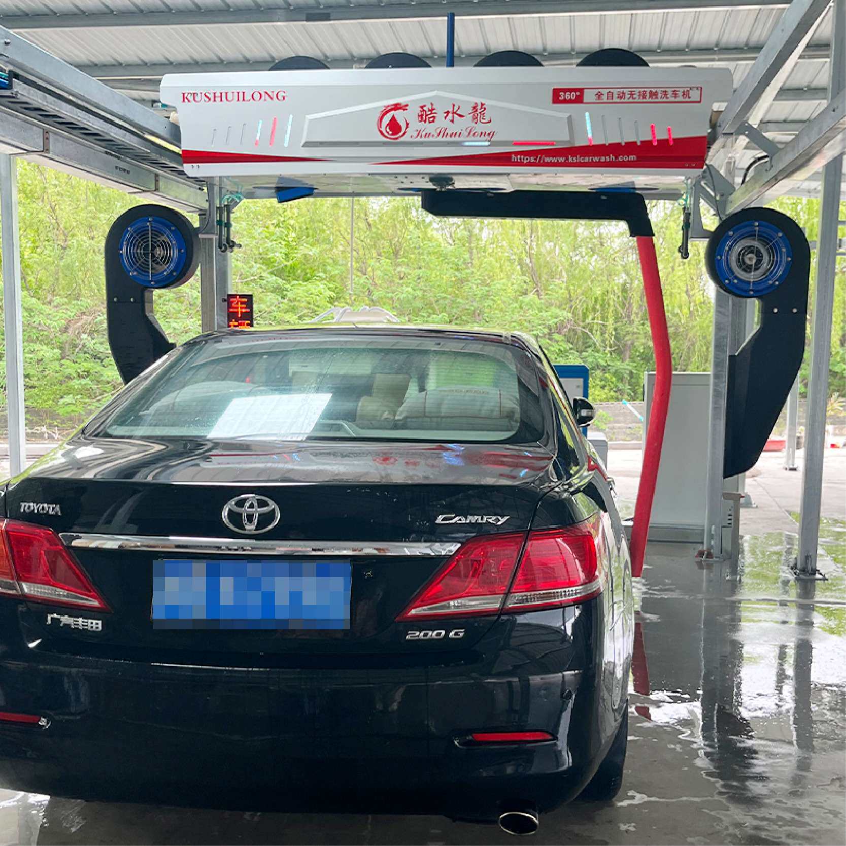 生产汽车洗车机 无人自助洗车系统无接触智能洗车高压汽车洗车机