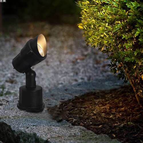 led户外草坪灯树木照射射灯公园灯园林装饰照明 简约插地灯