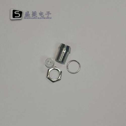 发光管座F3/F5/LED灯座锌合金金属座二极直径3/5MM二极管耐高温