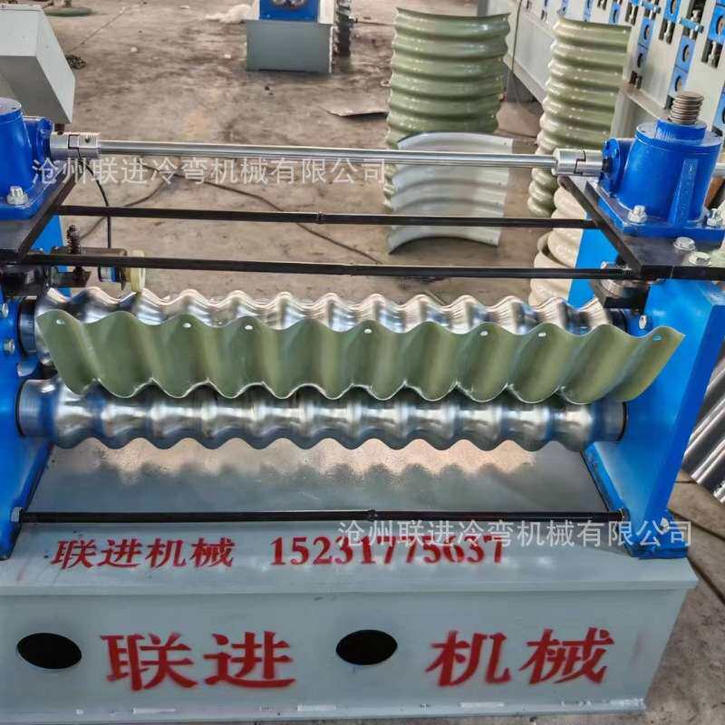庭院金属花园床花箱方形种植箱围栏彩钢机械设备波纹板成型弯弧机