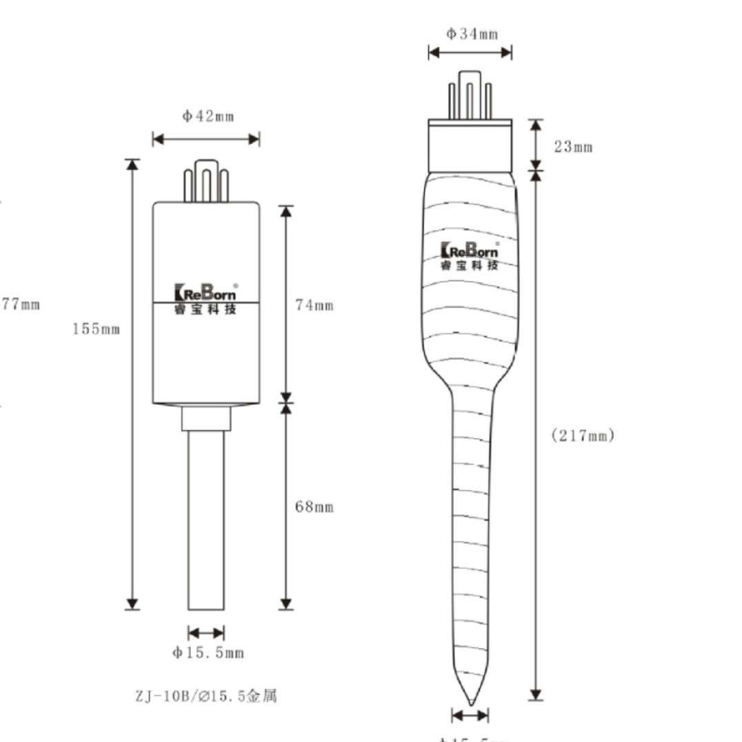 供应ZJ-10B玻璃电离真空规管 睿宝厂家 零售图片