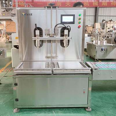 济南天鲁称重式液体灌装机 weighing liquid filling machine