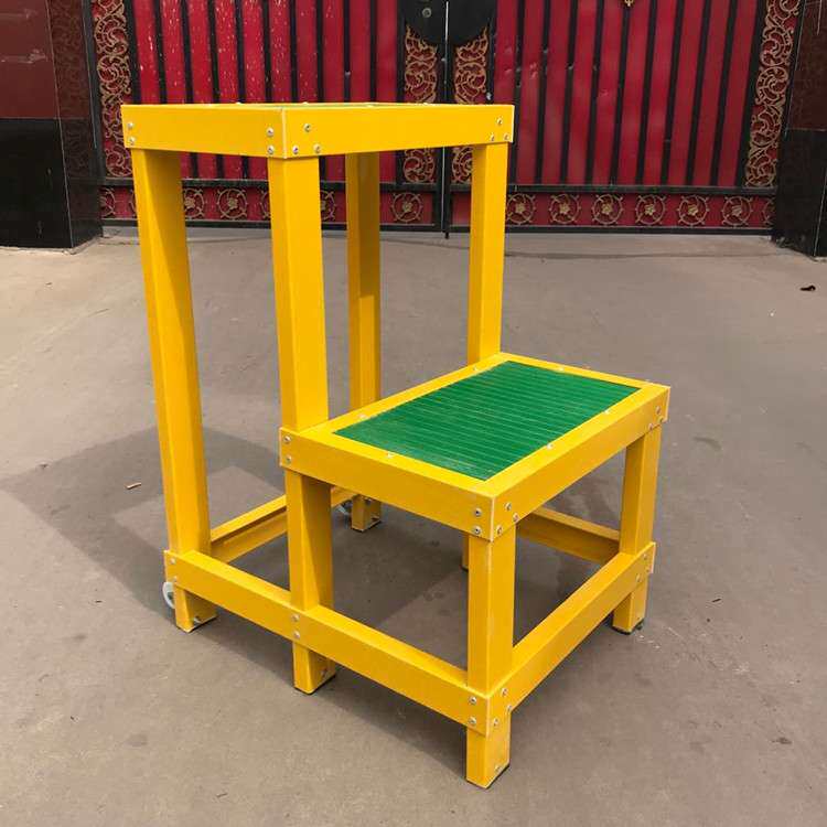 百鼎高压配电房用绝缘操作台 防滑型操作台面 80cm高凳子带轮子