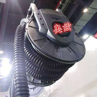 Exhaust emission system for large volume vehicles for export