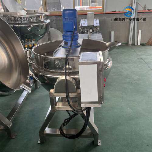 全自动电加热熬糖锅 凉粉自动搅拌炒锅 电加热牛羊肉蒸煮夹层锅