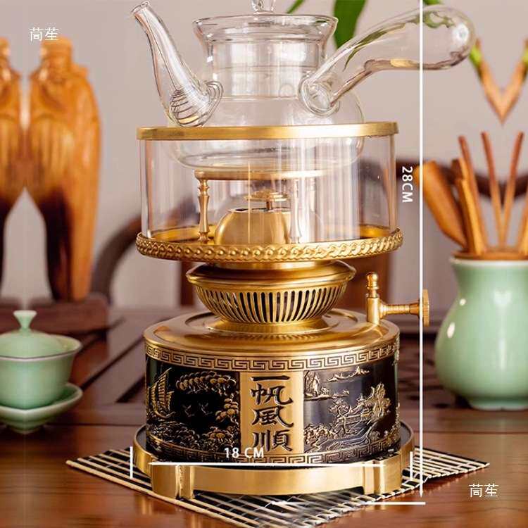 空气灯煤油灯茶炉 潮汕工夫茶茶灯 煮水煮茶器茶具